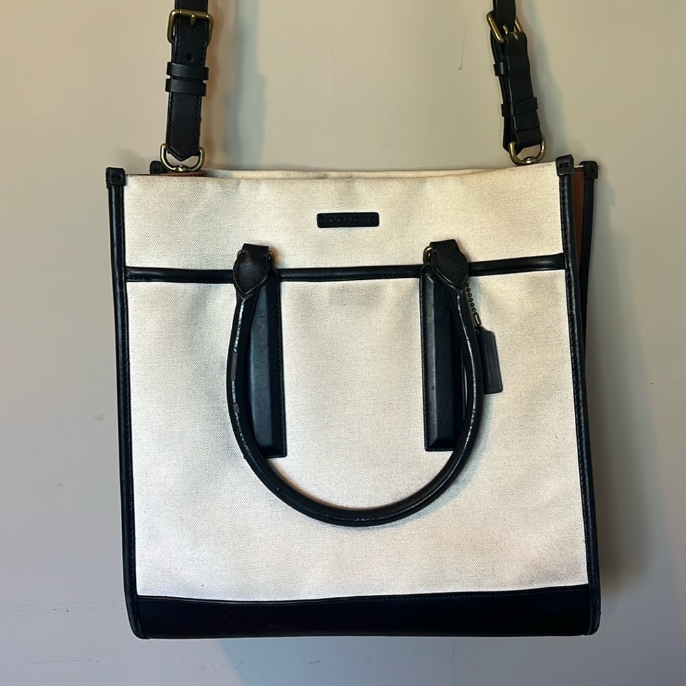 Coach Legacy Canvas Tote Bag